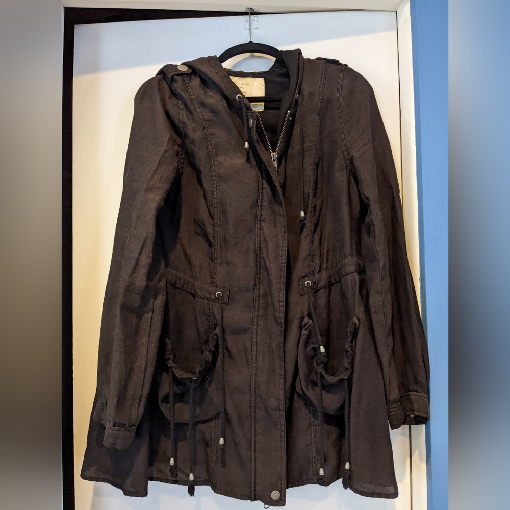 Free People Fall Hooded Jacket - Size M